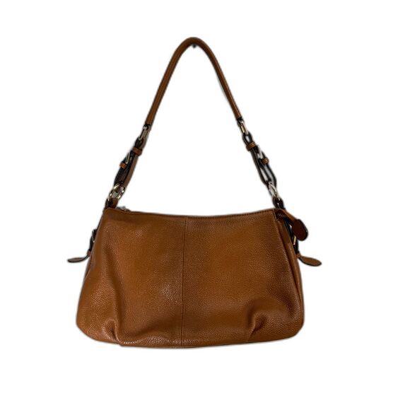 Kattee Tan Genuine Leather Shoulder Bag Hobo Purse Soft Vintage Style - Picture 3 of 7